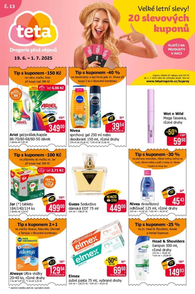 Teta drogerie leták 22.6. - 5.7.